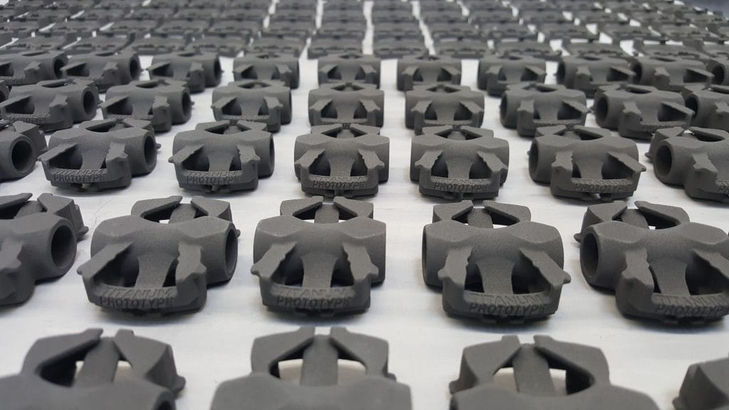 3D Printed Titanium Bike Pedals